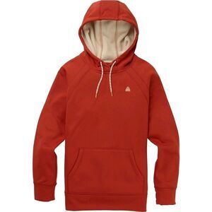 Burton Women's Crown Weatherproof Bonded Pullover Hoodie - Sz L  Deep Terracotta